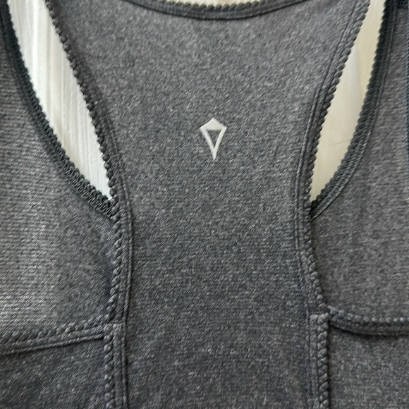 Ivivva Dark Grey Scalloped Tank Top - Picture 8 of 13